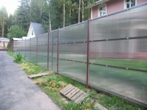 Сотовый поликарбонат прозрачный